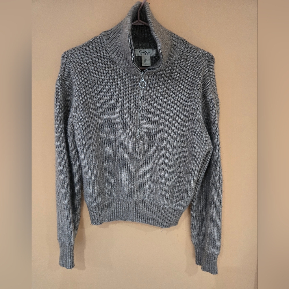 Cozy zip sweater